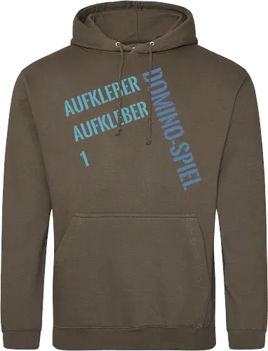 Aufkleber Aufkleber 1 Domino-Spiel