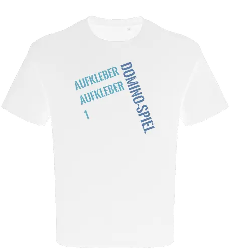 Aufkleber Aufkleber 1 Domino-Spiel