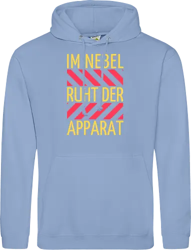 Im Nebel ruht der Apparat