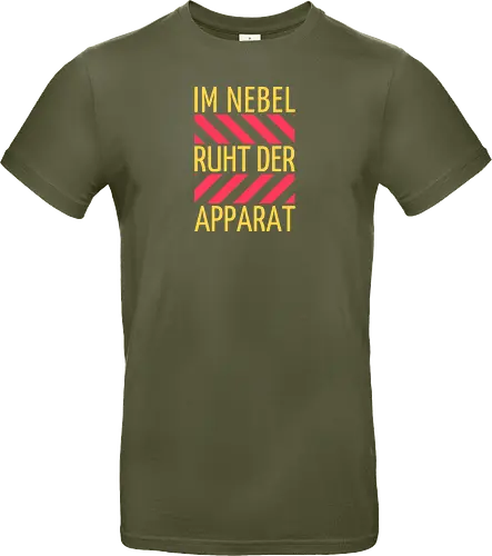 Im Nebel ruht der Apparat