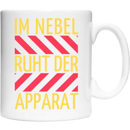 Im Nebel ruht der Apparat