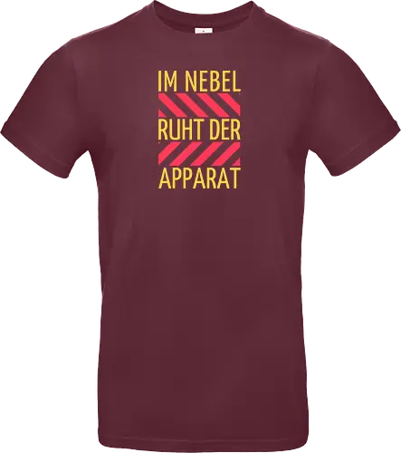 Im Nebel ruht der Apparat