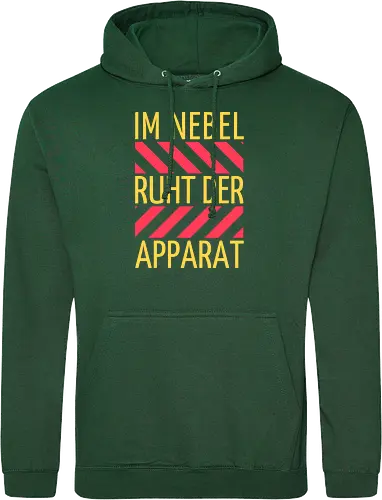 Im Nebel ruht der Apparat