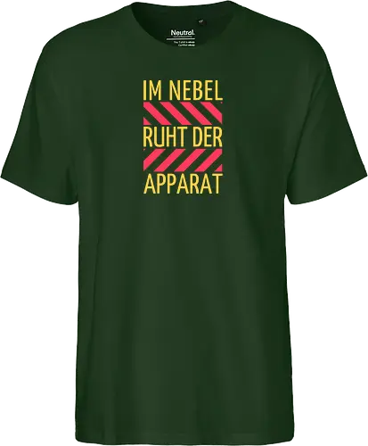Im Nebel ruht der Apparat