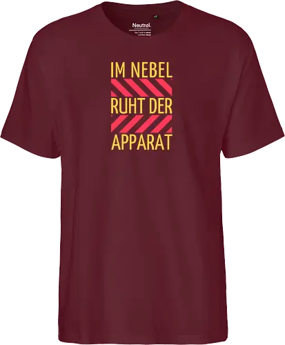 Im Nebel ruht der Apparat