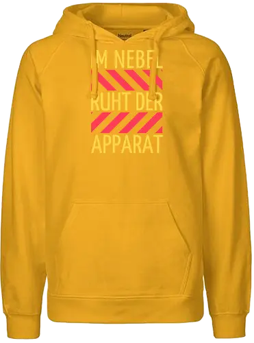 Im Nebel ruht der Apparat - Fairtrade Hoodie