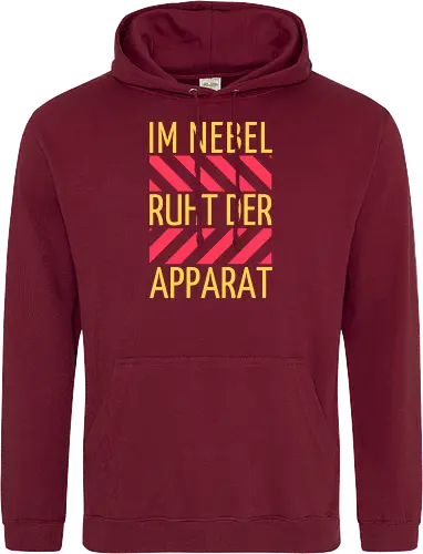 Im Nebel ruht der Apparat