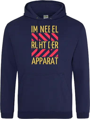 Im Nebel ruht der Apparat
