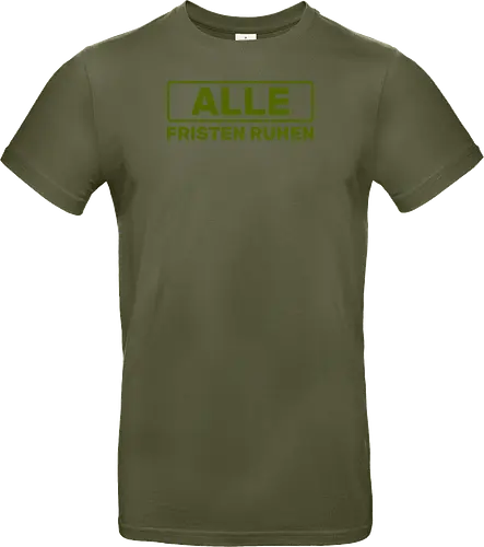 Alle Fristen ruhen