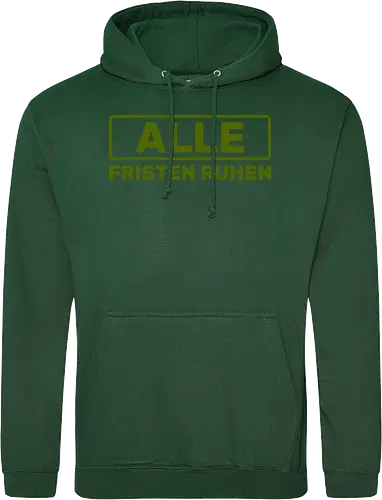 Alle Fristen ruhen