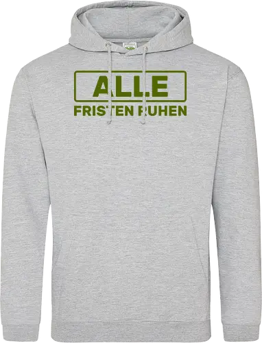 Alle Fristen ruhen