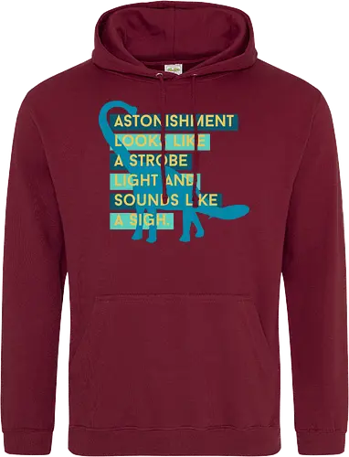 Astonishment looks like a strobe