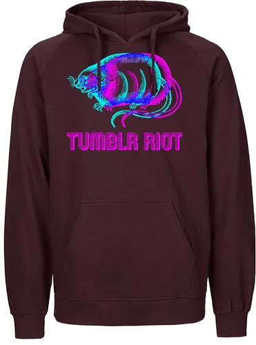 Tumblr Riot - Fairtrade Hoodie