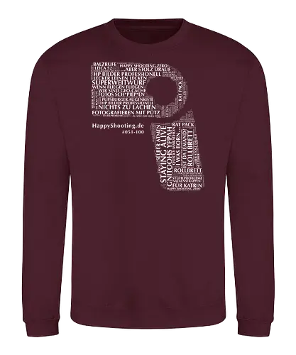 HS-Titel 51-100 - Happy Shooting - Sweatshirt