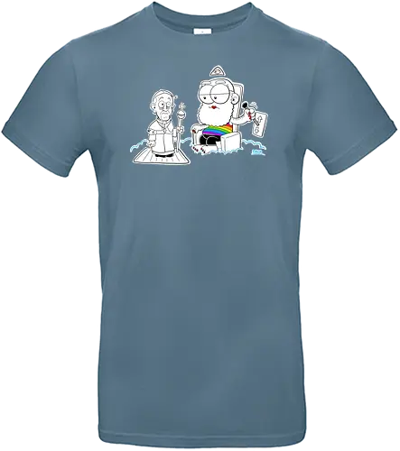 Pride God - Herrmann Comix, comic, pride, lgbt, gay pride, Papst - Standard T-Shirt