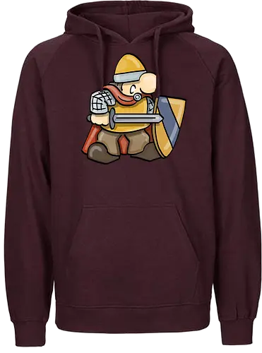 Kleine Helden - Krieger - Kleine Helden, fantasy, rpg, krieger, warrior, pen and paper - Fairtrade Hoodie