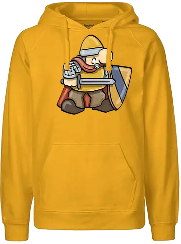 Kleine Helden - Krieger - Kleine Helden, fantasy, rpg, krieger, warrior, pen and paper - Fairtrade Hoodie