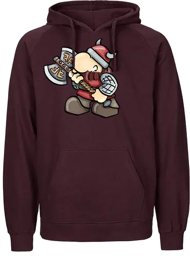 Kleine Helden - Zwerg - Kleine Helden, zwerg, rpg, pen and paper, fantasy, dwarf, Axe, axt - Fairtrade Hoodie