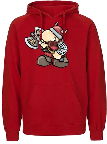 Kleine Helden - Zwerg - Kleine Helden, zwerg, rpg, pen and paper, fantasy, dwarf, Axe, axt - Fairtrade Hoodie