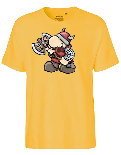Kleine Helden - Zwerg - Kleine Helden, zwerg, rpg, pen and paper, fantasy, dwarf, Axe, axt - Fairtrade T-Shirt