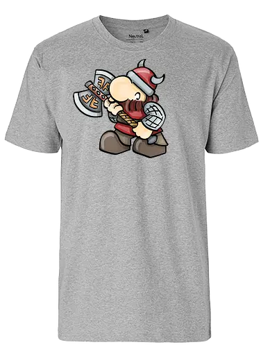 Kleine Helden - Zwerg - Kleine Helden, zwerg, rpg, pen and paper, fantasy, dwarf, Axe, axt - Fairtrade T-Shirt