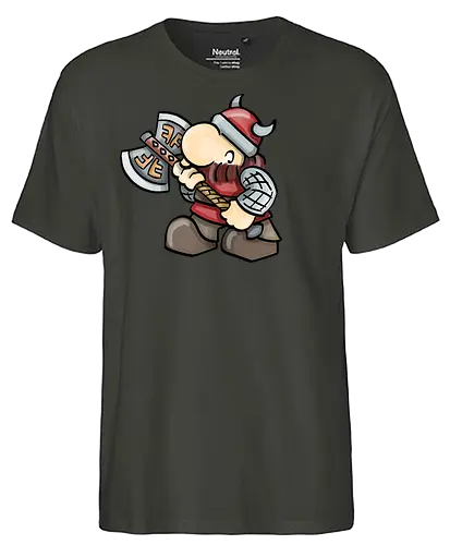 Kleine Helden - Zwerg - Kleine Helden, zwerg, rpg, pen and paper, fantasy, dwarf, Axe, axt - Fairtrade T-Shirt