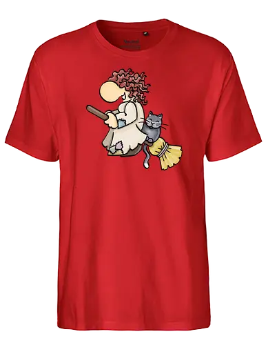 Kleine Helden - Hexe - Kleine Helden, fantasy, rpg, hexe, witch, pen and paper - Fairtrade T-Shirt