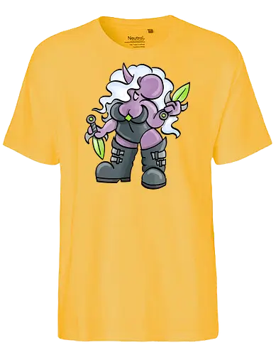 Kleine Helden - Drow - Kleine Helden, fantasy, rpg, DROW, pen and paper - Fairtrade T-Shirt
