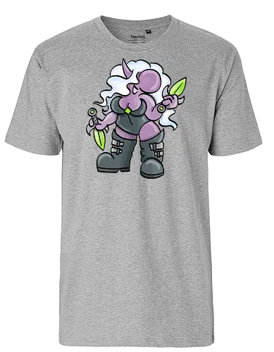 Kleine Helden - Drow - Kleine Helden, fantasy, rpg, DROW, pen and paper - Fairtrade T-Shirt