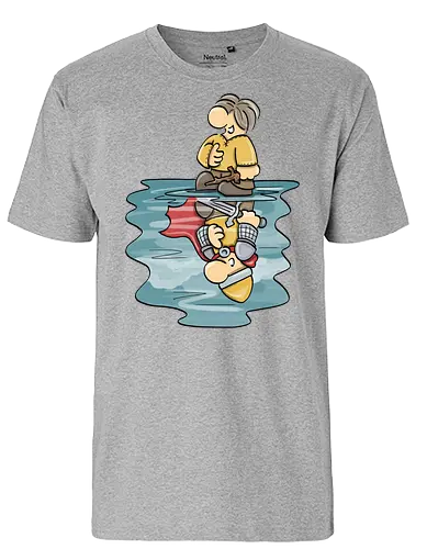 Kleiner Krieger Traum - rpg, krieger, pen and paper, pnp, warrior, Kleine Helden - Fairtrade T-Shirt