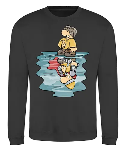 Kleiner Krieger Traum - rpg, krieger, pen and paper, pnp, warrior, Kleine Helden - Sweatshirt