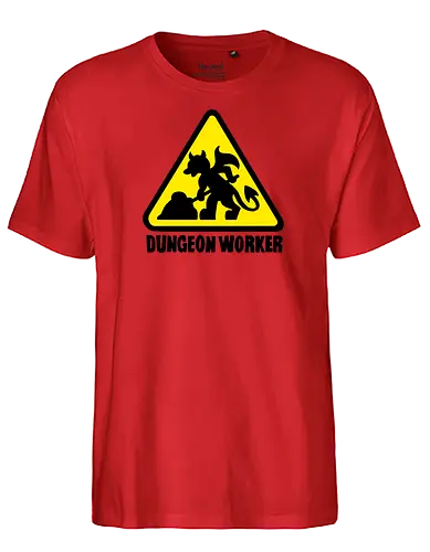 Dungeon Workers - pen and paper, Kleine Helden, dungeon - Fairtrade T-Shirt