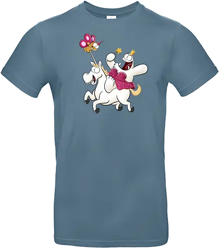 EINHORN-YETI - Joscha Sauer, Nicht Lustig, Nichtslustig, comic, yeti, einhorn, Joscha - Standard T-Shirt