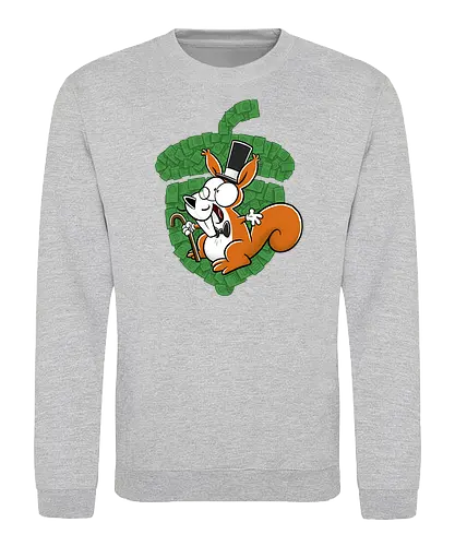 Reichhörnchen - Joscha Sauer, Joscha, Nicht Lustig, comic, Reichhörnchen, eichhörnchen, Nichtlustig - Sweatshirt