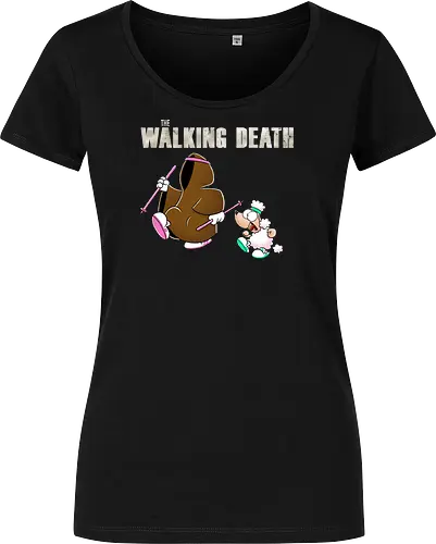 The Walking Death - Joscha Sauer, Joscha, mashup, tod, Pudel, Nichtlustig, Nicht Lustig, Walking death - Women T-Shirt