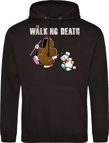The Walking Death - Joscha Sauer, Joscha, mashup, tod, Pudel, Nichtlustig, Nicht Lustig, Walking death - Standard Hoodie