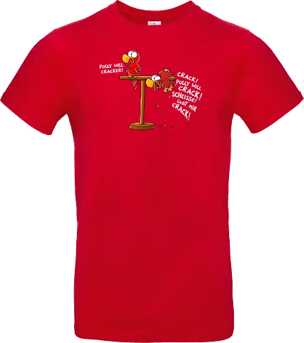 POLLY WILL SHIRT! - Joscha Sauer, Nichtlustig, Nicht Lustig, comic, Polly, Cracker, crack - Standard T-Shirt