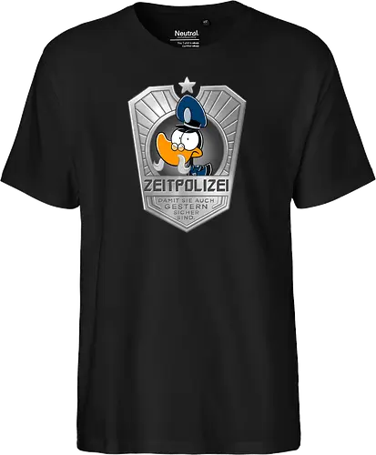 ZEITPOLIZEI - Nichtlustig, Joscha Sauer, ente - Fairtrade T-Shirt