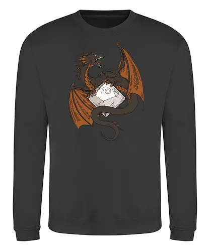 How to be a Hero - Lindwurm - htbah, rpg, rollenspiel, pen and paper, würfel, hauke - Sweatshirt