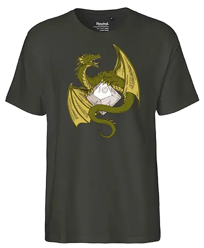 How to be a Hero - Lindwurm - htbah, rpg, rollenspiel, pen and paper, würfel, hauke - Fairtrade T-Shirt