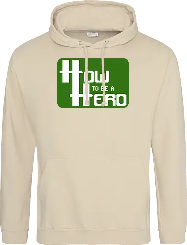 How to be a Hero - Pixellogo