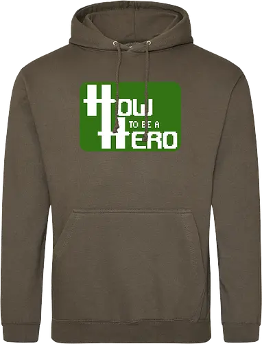 How to be a Hero - Pixellogo