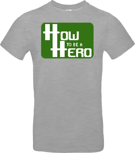 How to be a Hero - Pixellogo