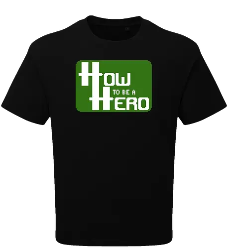How to be a Hero - Pixellogo