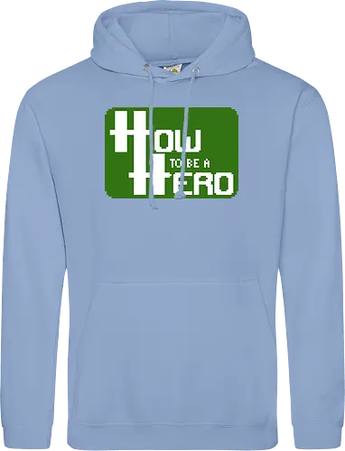 How to be a Hero - Pixellogo
