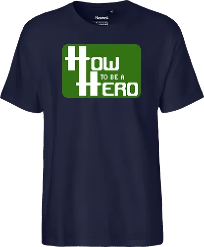 How to be a Hero - Pixellogo