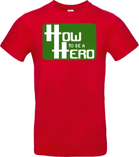 How to be a Hero - Pixellogo