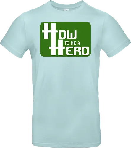How to be a Hero - Pixellogo