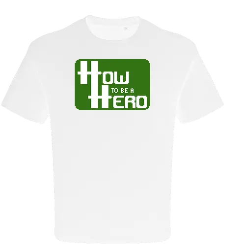 How to be a Hero - Pixellogo