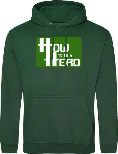 How to be a Hero - Pixellogo